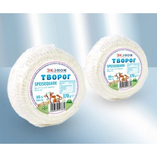 Творог 15% жир в сухом веществе, нежный 370 г